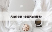 汽油价格表（全国汽油价格表）