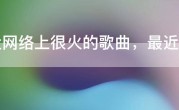 最近网络上很火的歌曲，最近网红歌曲排行榜前十名