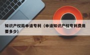 知识产权局申请专利（申请知识产权专利费用要多少）